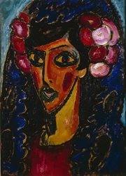 De Blauwe Mantilla, 1913
