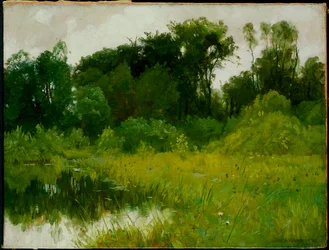 Na Regen, aan Minnehaha Creek