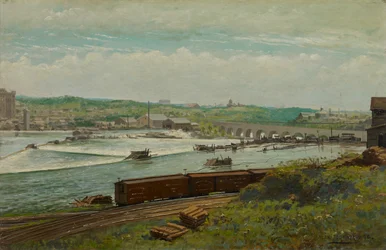 Mill Pond in Minneapolis