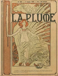 Omslag van La Plume No 209, 1898