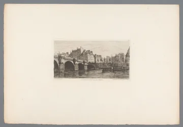 Gezicht op de Pont Neuf