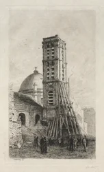 De kerk Saint-Roch