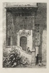 Huis genaamd de Witte Koningin, Rue St. Hippolyte