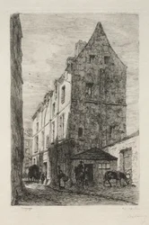 Huis genaamd de Witte Koningin, Rue de Marmousets