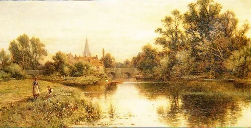 De Theems bij Marlow