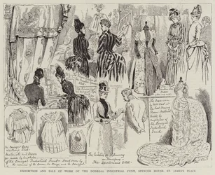 Tentoonstelling en Verkoop van Werk van het Donegal Industrial Fund, Spencer House, St James