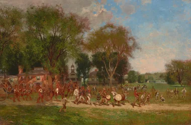 Vierde juli parade 1886