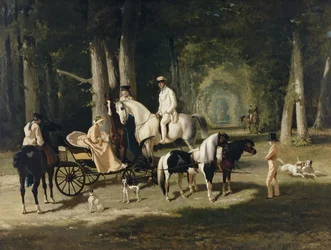 Monsieur en Madame Mosselman en hun dochters