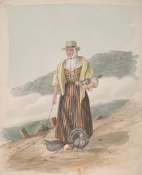 Vrouw van Ycod el Alto, Tenerife