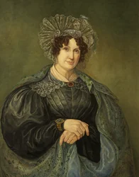 Mevrouw Ellen Sharples, moeder van Rolinda Sharples