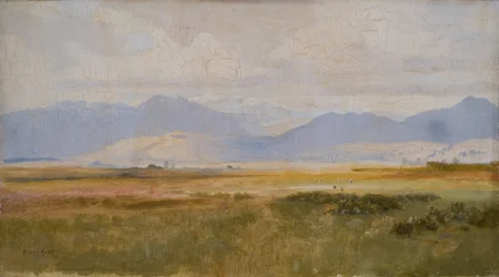 De baai van Harlech, lente (schilderij)