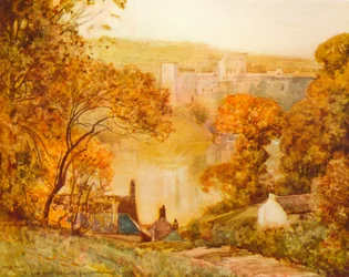 Kasteel Chepstow, aan de Wye, ca. 1910