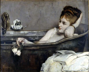 Alfred Stevens: ‘Het bad’ 1867. Nationaal Museum van Compiègne