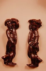 Schoorsteenornamenten, ca. 1855