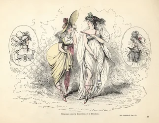 Merveilleuses in de Franse revolutionaire tijd
