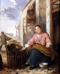 Newhaven visvrouw