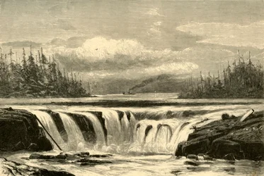 Watervallen van de Willamette, 1872