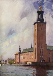 Het stadhuis, Stockholm