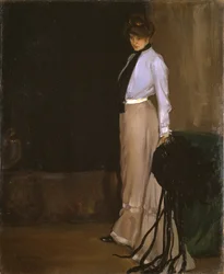 Het model, ca. 1902 (olieverf op doek)