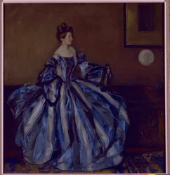 Vrouw in interieur, 1901