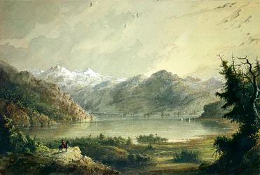 Meerlandschap - Berg van de winden