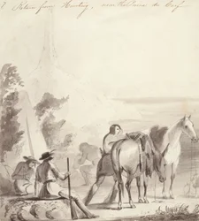 Terugkeer van de jacht, c.1837