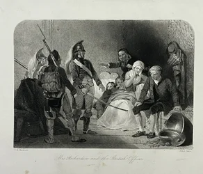 Mevrouw Richardson en de Britse officieren