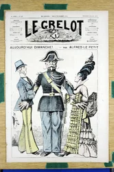 Omslag van Le Grelot, nummer 167, Satirique en Couleurs