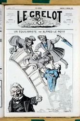 Omslag van Le Grelot, nummer 81, Satirisch in Kleuren