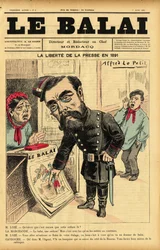 Illustratie van Alfred Le Pepetit voor de Omslag van Le Bai, nr. 6