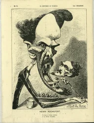 Illustratie van Alfred Le Pete in La Charge (1870), nr. 3