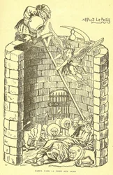 Illustratie van Alfred Le Petit (1841-1909) in Gros-Jean en zijn parochie