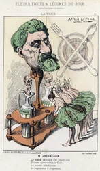 Sla: karikatuur over Joigneaux - ill. van 18/03/1871, in 