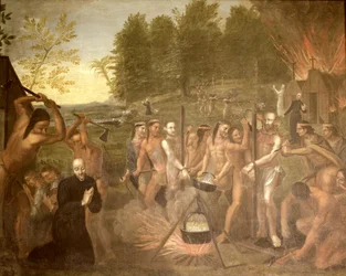 Martelaarschap van drie Jezuïetenpriesters, 1649