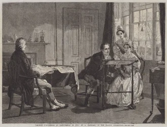 George Stephenson in Darlington in 1823