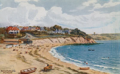 Strand om te baden, Falmouth