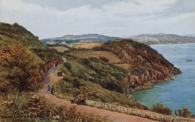Marine Drive en Bishops Walk, Torquay