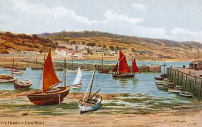 De haven, Lyme Regis