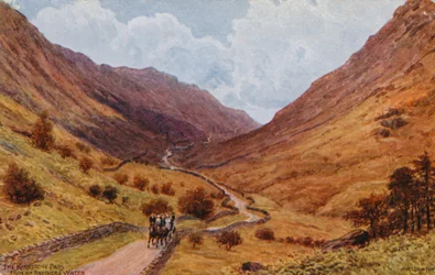 De Kirkstone Pass, nabij Brothers Water