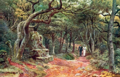 De Aardverschuiving, Isle of Wight