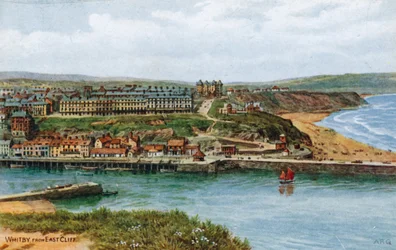 Whitby, vanaf East Cliff
