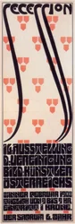 Poster voor de Wenen Secession tentoonstelling, 1903