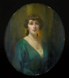 Portret van een onbekende vrouw