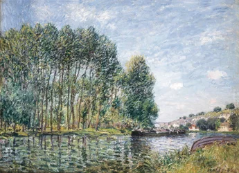Frans: Tournant du Loing à Moret