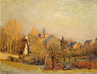 Frostige ochtend in Louveciennes