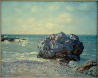 Langland Bay in de ochtend