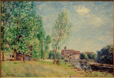 Moret - de scheepswerf bij Matrat