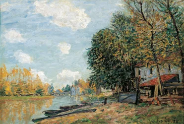 Moret: De oevers van de rivier de Loing, 1877