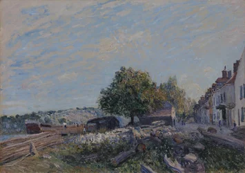 Saint-Mammès, ochtend