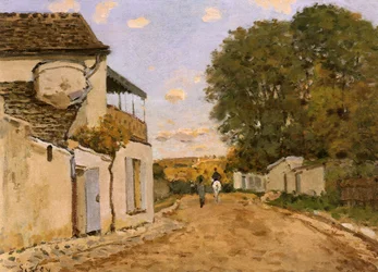Straat in Louveciennes (Rue de la Princesse), c.1873